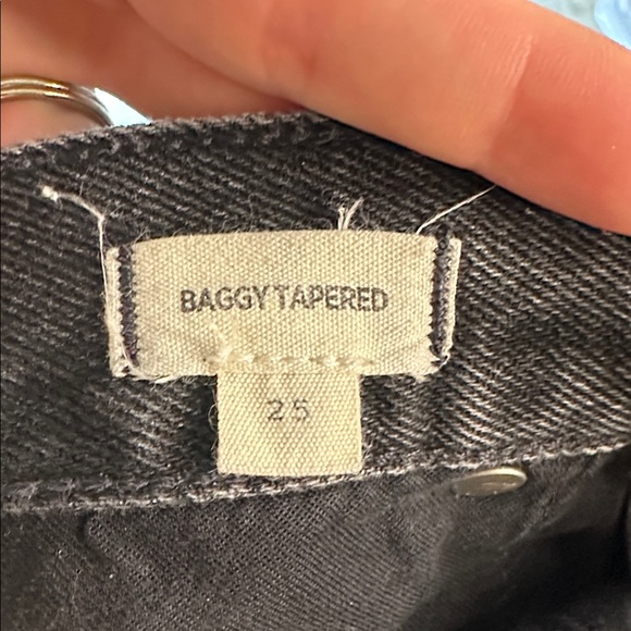 Madewell Baggy Tapered Jeans in Mackinnon Wash Size 25 - Picture 7 of 7